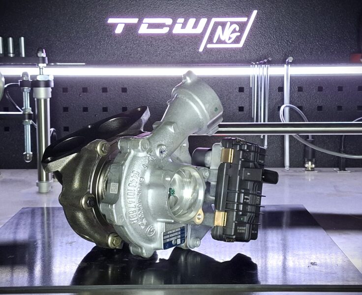 New turbocharger BMW