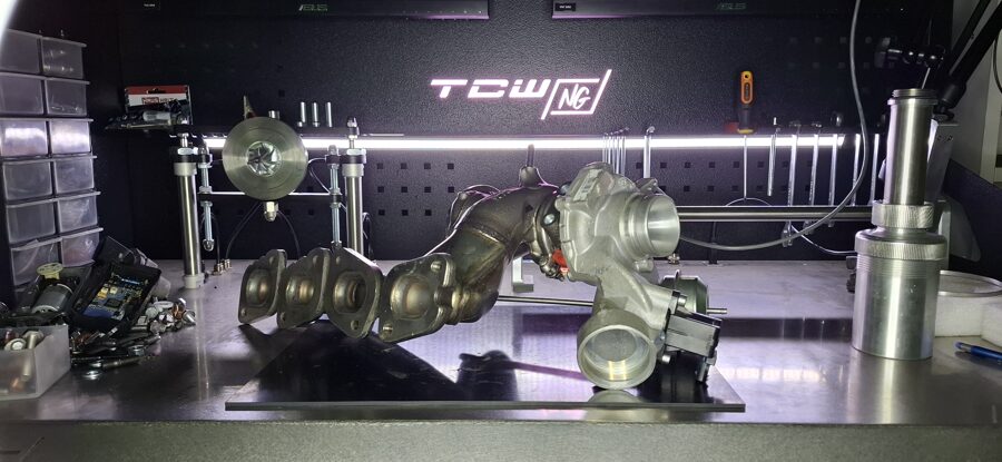 New turbocharger MERCEDES